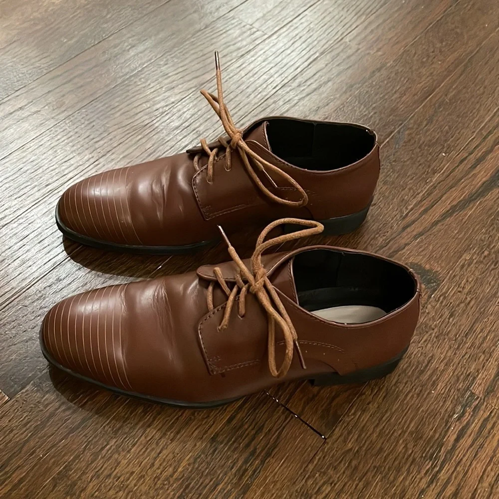 Kenneth Cole New York Big Kid Brown Dressy Shoes